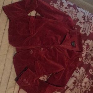 Red Velvet jacket